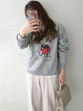 ミッキースウェット のレディース人気ファッションコーディネート Wear