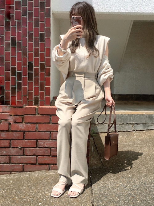 CLANE（クラネ）の「CLANE “2WAY HEAVY RIB”ショートトップス（T