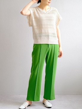 ANDJさん（レディース・165cm）の夏コーディネート