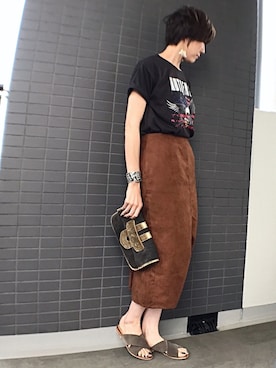 「Chez toi（シェトワ）のアイテム（アクセサリー）」を使った、aya_muto610さん（レディース・164cm）の夏コーディネート