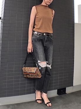 aya_muto610さん（レディース・164cm）の夏コーディネート