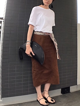 「PERTEGAZ（ペルテガス）のアイテム」を使った、aya_muto610さん（レディース・164cm）の夏コーディネート