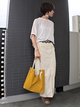 aya_muto610さん（レディース・164cm）の夏コーディネート