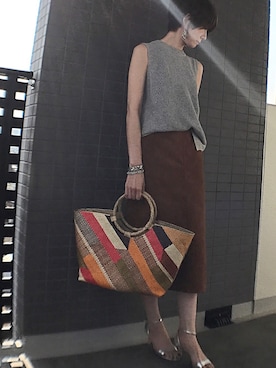 「Banago（バナゴ）のアイテム」を使った、aya_muto610さん（レディース・164cm）の夏コーディネート