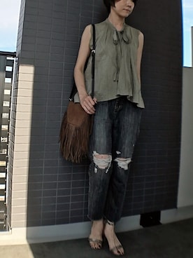 aya_muto610さん（レディース・164cm）の夏コーディネート