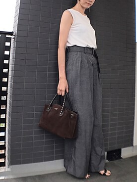 aya_muto610さん（レディース・164cm）の夏コーディネート