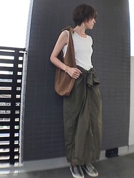 aya_muto610さん（レディース・164cm）の夏コーディネート