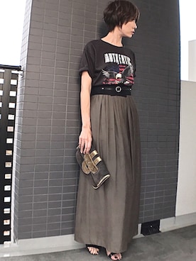 aya_muto610さん（レディース・164cm）の夏コーディネート