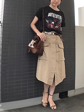 aya_muto610さん(レディース・164cm)の夏コーディネート