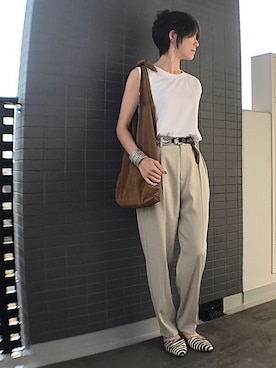 aya_muto610さん（レディース・164cm）の夏コーディネート