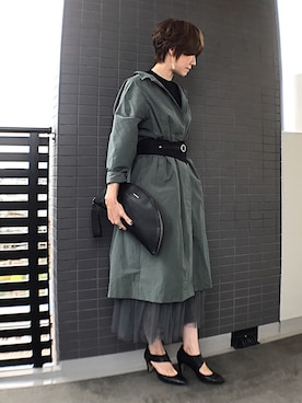 「PERTEGAZ（ペルテガス）のアイテム」を使った、aya_muto610さん（レディース・164cm）の秋コーディネート