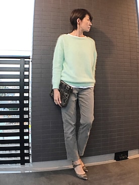 「Citizens of humanity（シチズンズオブヒューマニティー）のアイテム」を使った、aya_muto610さん（レディース・164cm）の冬コーディネート