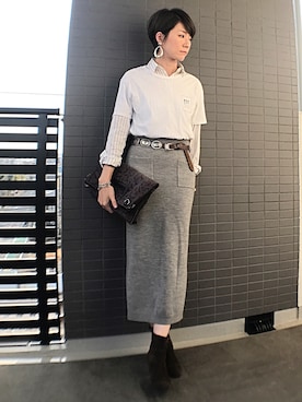 aya_muto610さん（レディース・164cm）の冬コーディネート