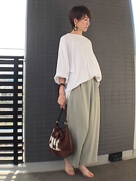 aya_muto610さん（レディース・164cm）の春コーディネート