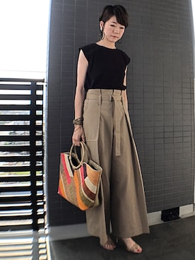 aya_muto610さん（レディース・164cm）の夏コーディネート