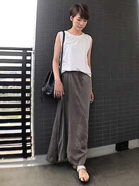 aya_muto610さん（レディース・164cm）の夏コーディネート