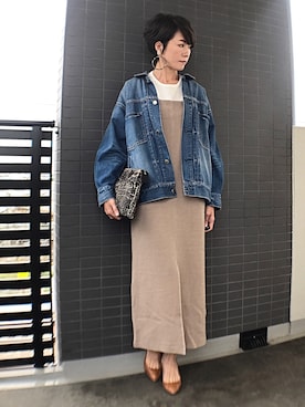 「Sheta（シータ）のアイテム」を使った、aya_muto610さん（レディース・164cm）の秋コーディネート