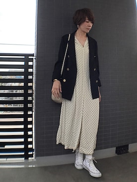 「PERTEGAZ（ペルテガス）のアイテム」を使った、aya_muto610さん（レディース・164cm）の春コーディネート