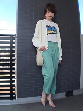 「PERTEGAZ（ペルテガス）のアイテム」を使った、aya_muto610さん（レディース・164cm）の春コーディネート