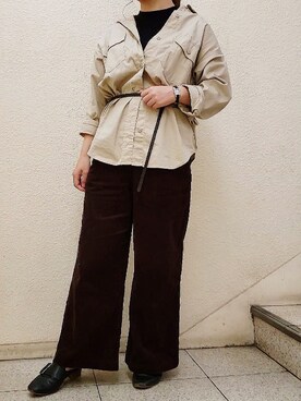 ちぴろさん（レディース・153cm）の秋コーディネート