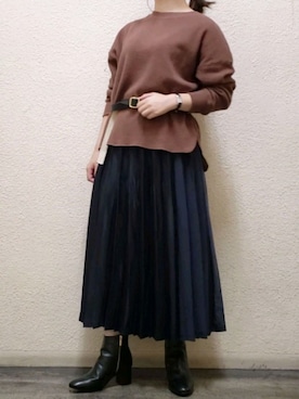 ちぴろさん（レディース・153cm）の秋コーディネート