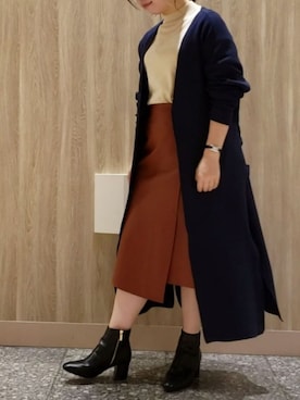 ちぴろさん（レディース・153cm）の秋コーディネート