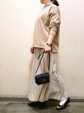 ちぴろさん（レディース・153cm）の冬コーディネート