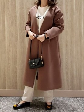 ちぴろさん（レディース・153cm）の冬コーディネート