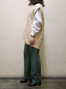 ちぴろさん（レディース・153cm）の冬コーディネート