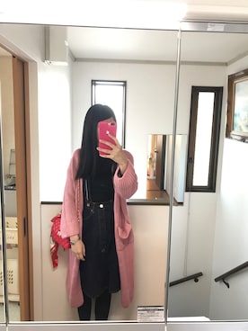 「PLAIN CLOTHING（プレーンクロージング）の【SALE!!プチプラ祭り】【14,500点突破】ダイヤ柄ステッチショルダーバッグ/ポシェット（ショルダーバッグ）」を使った、さわさん（レディース・170cm）の秋コーディネート