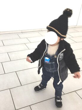 s.mさん（キッズ・90cm）の冬コーディネート