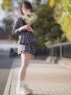 えび定食さん(レディース・157cm)の冬コーディネート