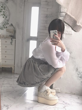 えび定食さん（レディース・157cm）の冬コーディネート