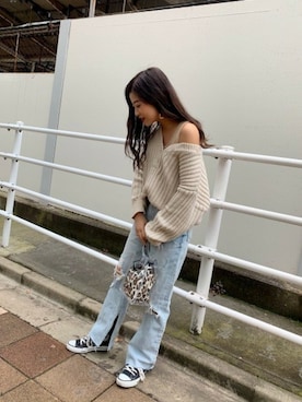 JEANASIS ペリエ千葉店STAFFさん（レディース・158cm）の春コーディネート