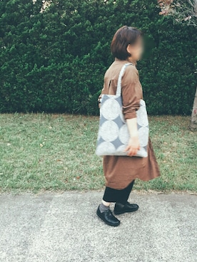 「see design（シーデザイン）のアイテム」を使った、YKP.さん（レディース・153cm）の秋コーディネート