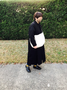 「UNIQLO U」｜「アイテム（ソックス/靴下）」を使った、YKP.さん（レディース・153cm）の春コーディネート