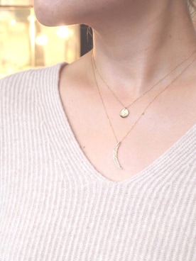 「anq.（アンク）のアイテム」を使った、クークロワッサンさん（レディース・160cm）の秋コーディネート