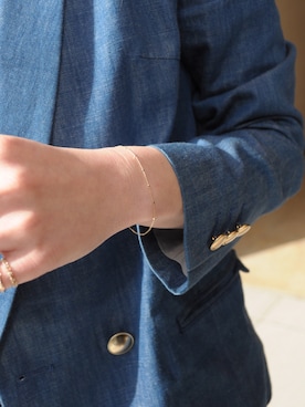 「anq.（アンク）のアイテム」を使った、クークロワッサンさん（レディース・158cm）の冬コーディネート