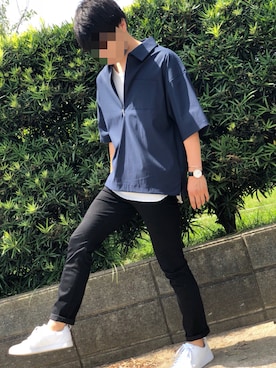 しんたろさん（メンズ・171cm）の夏コーディネート