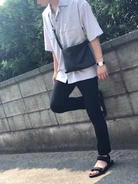 しんたろさん（メンズ・171cm）の夏コーディネート