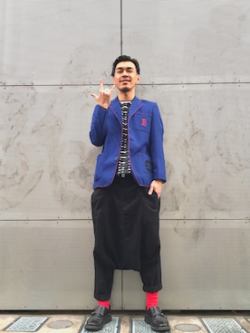 「プチフォーマル」｜こいけやすともさん（メンズ・175cm）の冬コーディネート