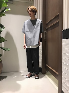 宮崎さん（メンズ・175cm）の夏コーディネート