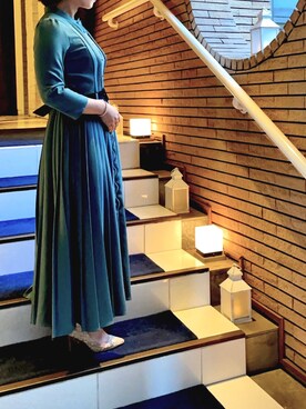 Redyazel レディアゼル の スカラッププリーツワンピース ワンピース Wear