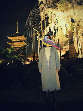 「春コート」｜lapinさん（レディース・167cm）の春コーディネート