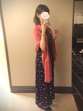 「COCOSHNIK（ココシュニック）のアイテム（ブレスレット）」を使った、lapinさん（レディース・167cm）の秋コーディネート