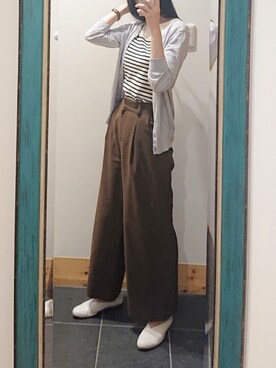 「シルバー」｜「アイテム（アナログ腕時計）」を使った、lapinさん（レディース・167cm）の夏コーディネート