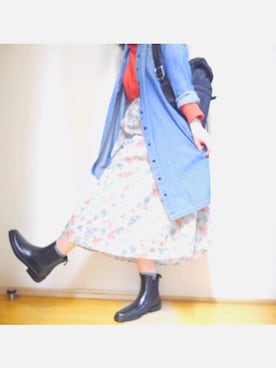 riiさん（レディース・152cm）の春コーディネート