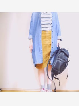 riiさん（レディース・152cm）の春コーディネート