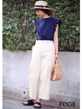 recastaffさん(レディース・163cm)の夏コーディネート