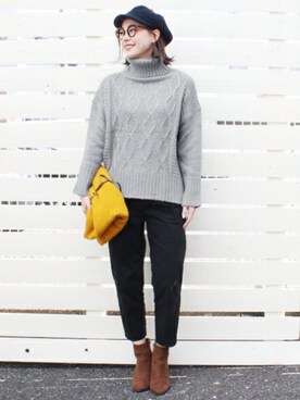 recastaffさん（レディース・167cm）の冬コーディネート